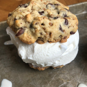 Granola Chocolate Chip Cookies Ice Cream Sandwiches