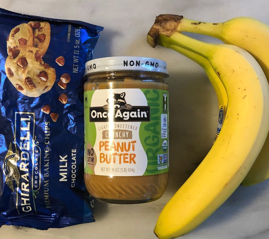 Peanut Butter & Banana Mug Cake