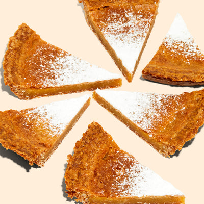 Milk Bar Pie slices overhead