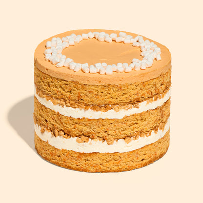 6" Carrot Crackle Marshmallow Cake